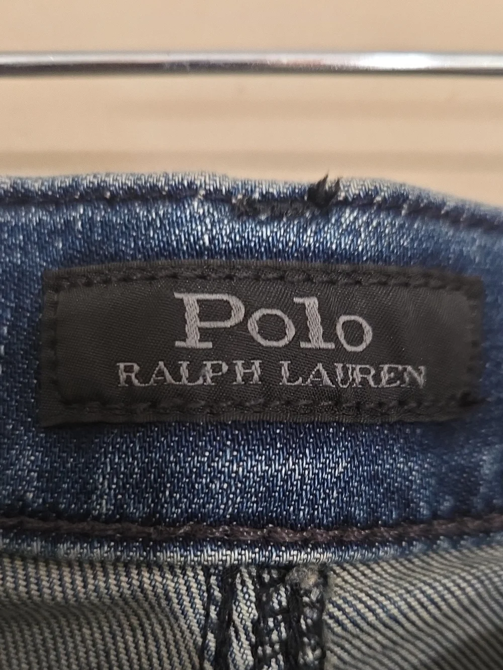 Polo Ralph Lauren Boys The Eldridge Skinny Indigo Stretch Jeans Size 16